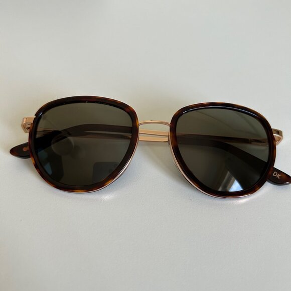 NWOT Christopher Cloos Gouverneur Sunglasses Espresso CR39 Polarized 49mm - Picture 8 of 9